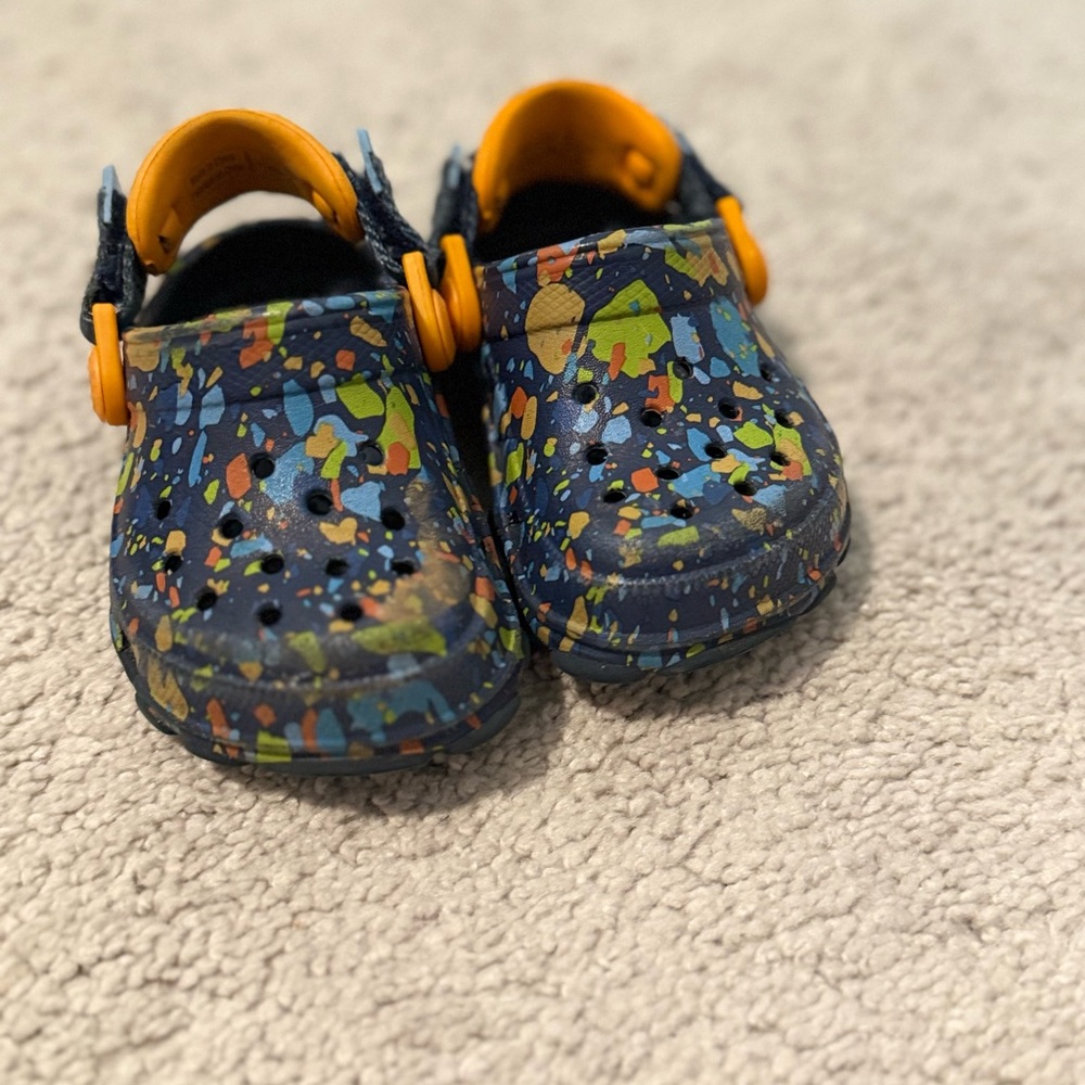 Colorful Toddler Crocs